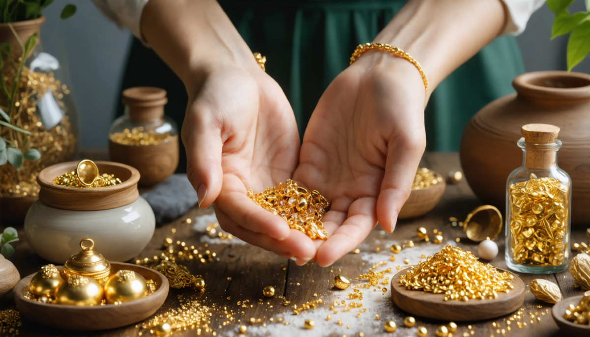 découvrez des méthodes pratiques et des astuces efficaces pour nettoyer vos bijoux en or et leur redonner tout leur éclat.