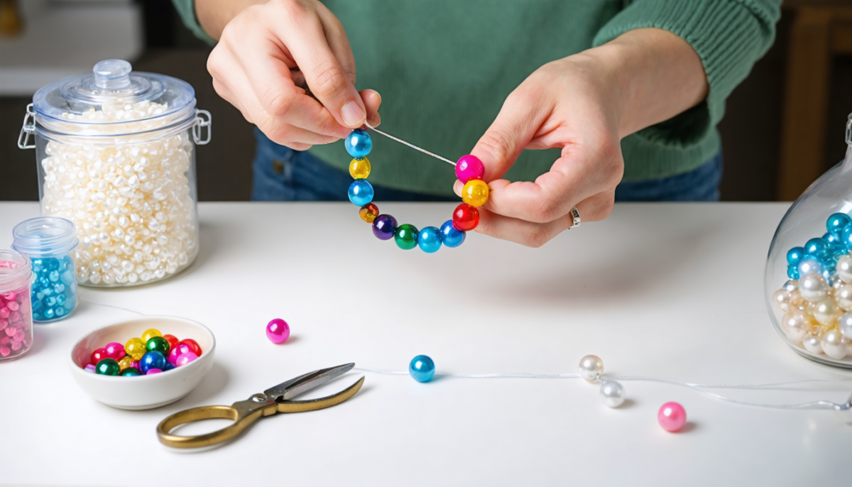 apprenez à créer facilement un bracelet en perles avec du fil élastique grâce à notre guide pas à pas simple et détaillé, idéal pour les débutants.