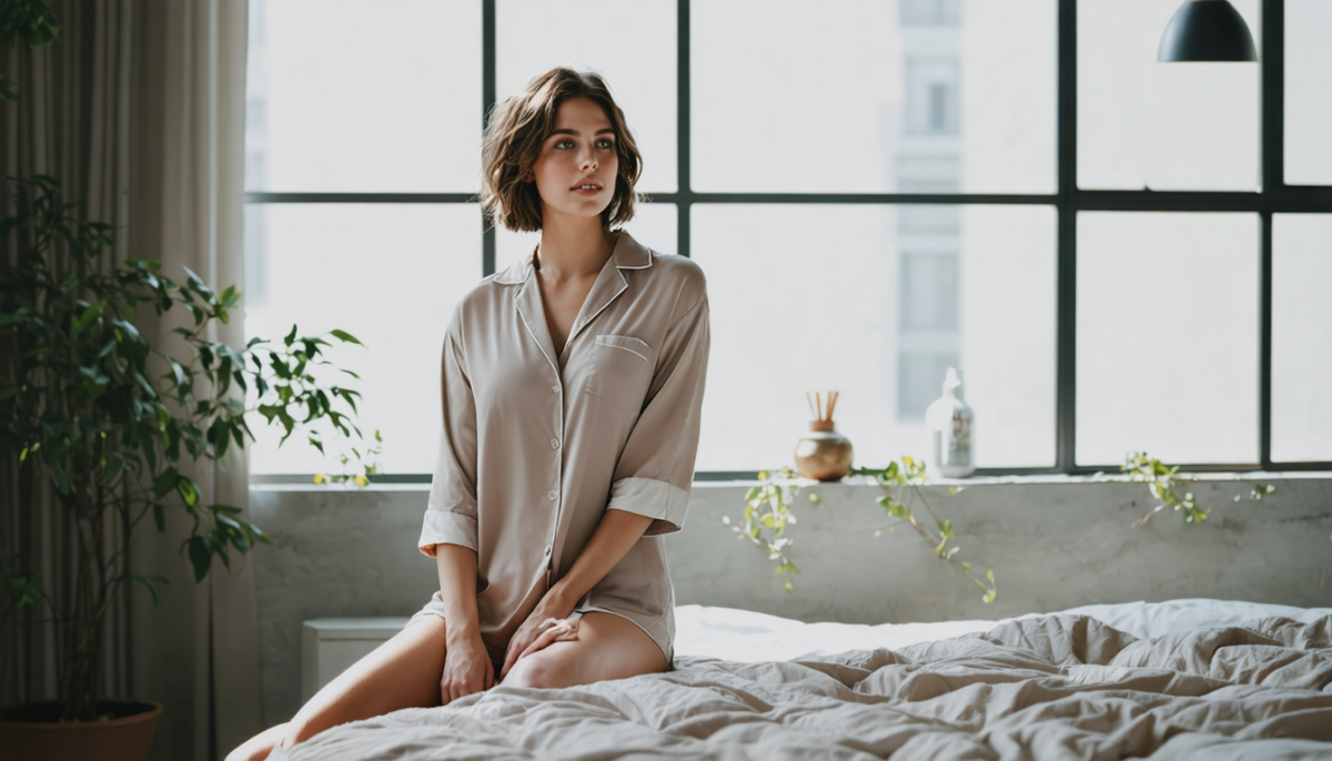 découvrez hestia, le pyjama alliant élégance et éthique pour une mode contemporaine responsable et tendance.