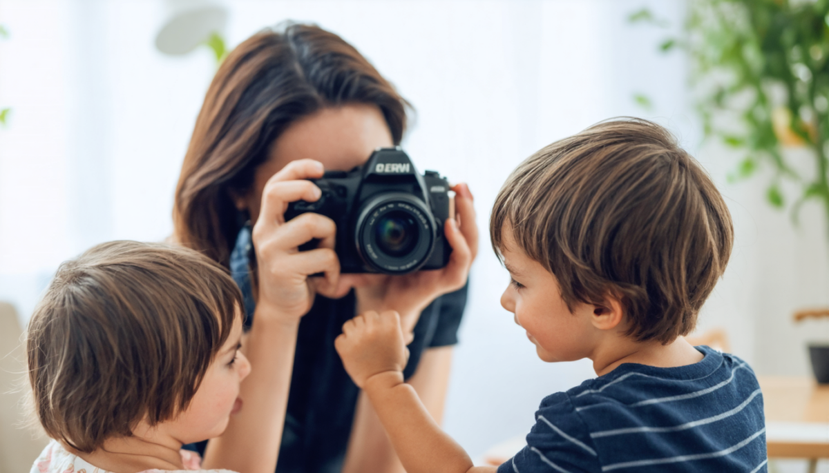 mamans, retrouvez confiance devant l'objectif et affirmez votre présence avec fierté. dites stop à l'effacement et célébrez votre beauté unique à chaque photo !