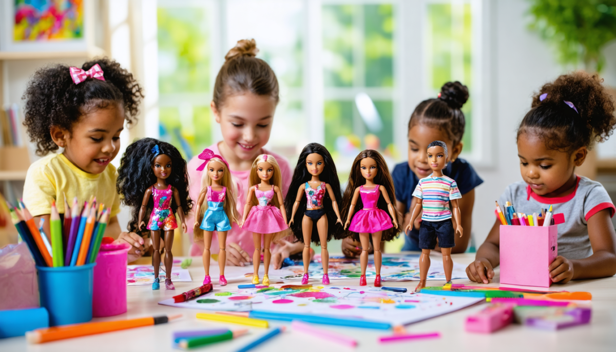 découvrez comment offrir des poupées peut libérer la créativité des enfants en dépassant les stéréotypes et en encourageant l'imagination.