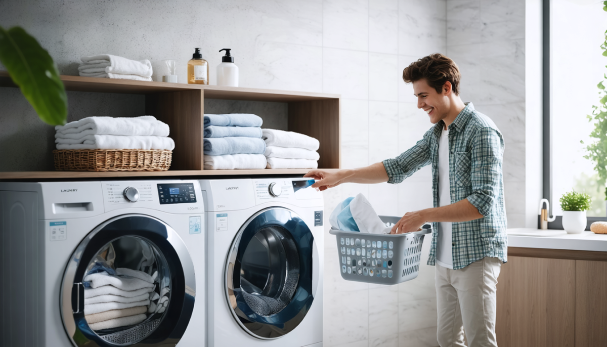 découvrez une astuce surprenante pour optimiser votre lessive et gagner un temps précieux au quotidien. facilitez votre routine avec nos conseils efficaces et simples à appliquer.