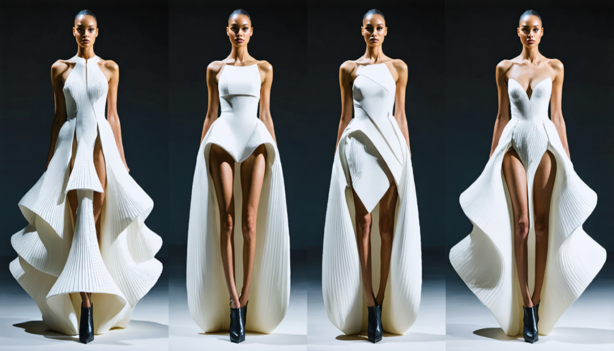 découvrez les robes sculpturales signées la maison misciano, où élégance rime avec volume et coupe impeccables pour sublimer votre silhouette.