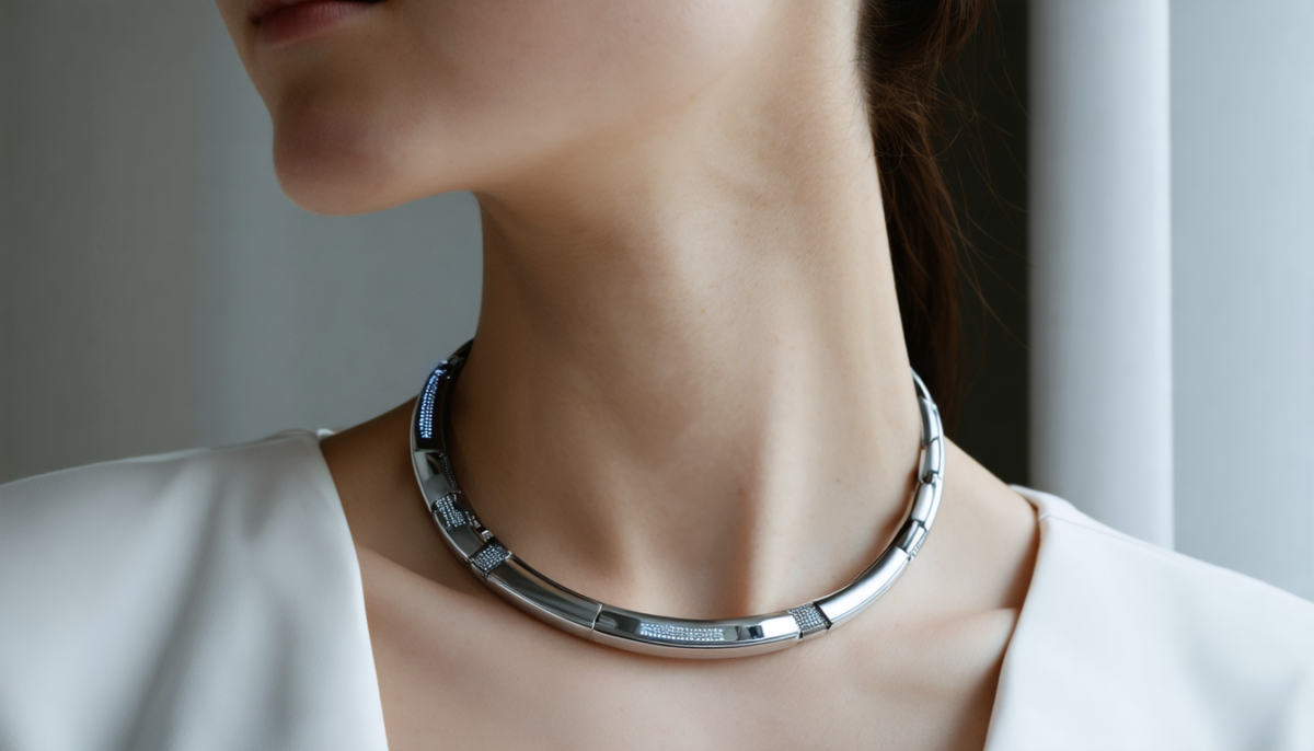 découvrez le nouveau collier connecté de myeli, alliant élégance et technologie pour une expérience innovante unique.