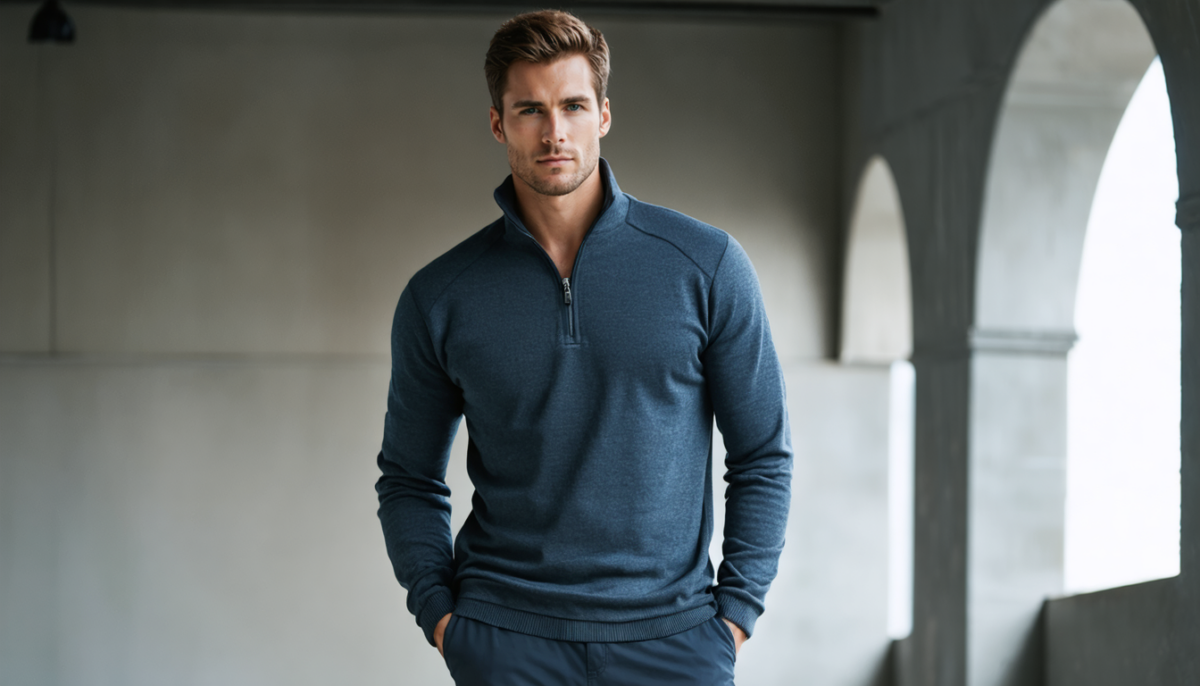 découvrez le pull col zippé pour homme, l'essentiel polyvalent qui allie style et confort pour révolutionner votre dressing masculin au quotidien.